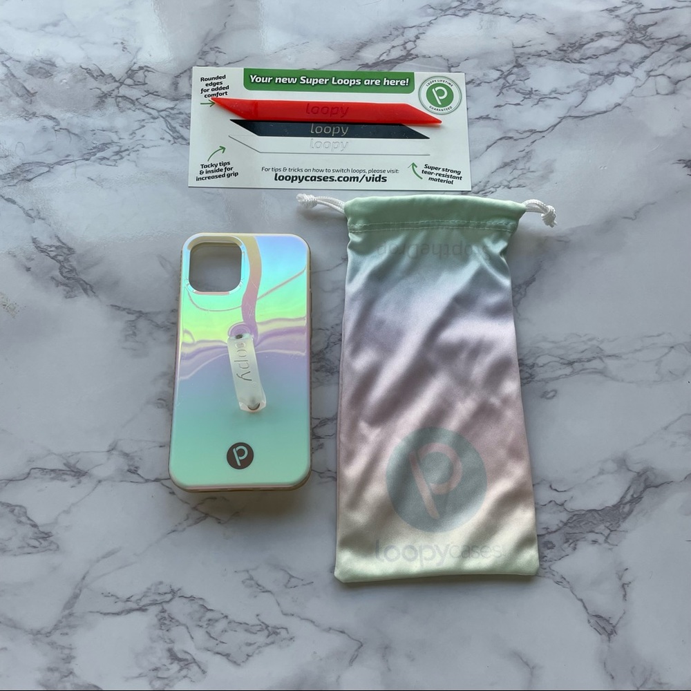 Loopy Pearl Iridescent iPhone 12 Mini Case